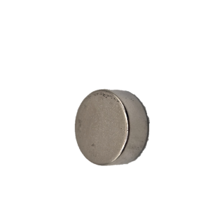 1/2" round x .200" Plug Magnet Neodymium   N40Ni Axially magnetized