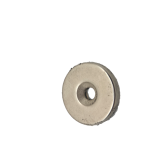 3/4" od x 1/8" thick magnet with countersunk hole for #8 screw Neodymium N35